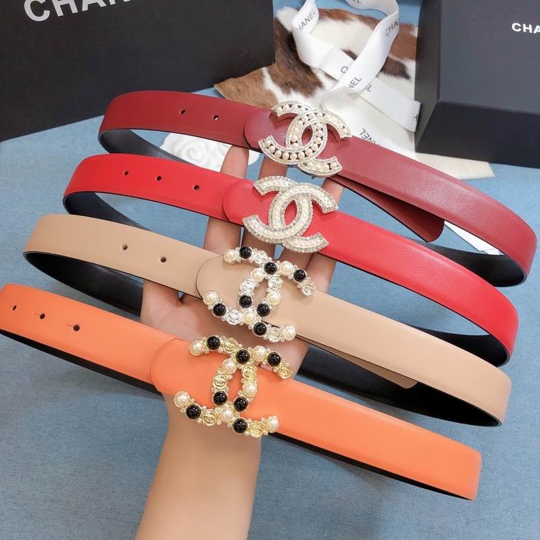 Chanel Belt 30mmX95-110cm 7D22